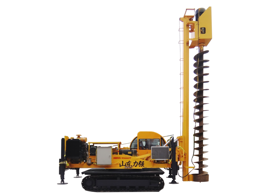 履带长螺旋打桩机