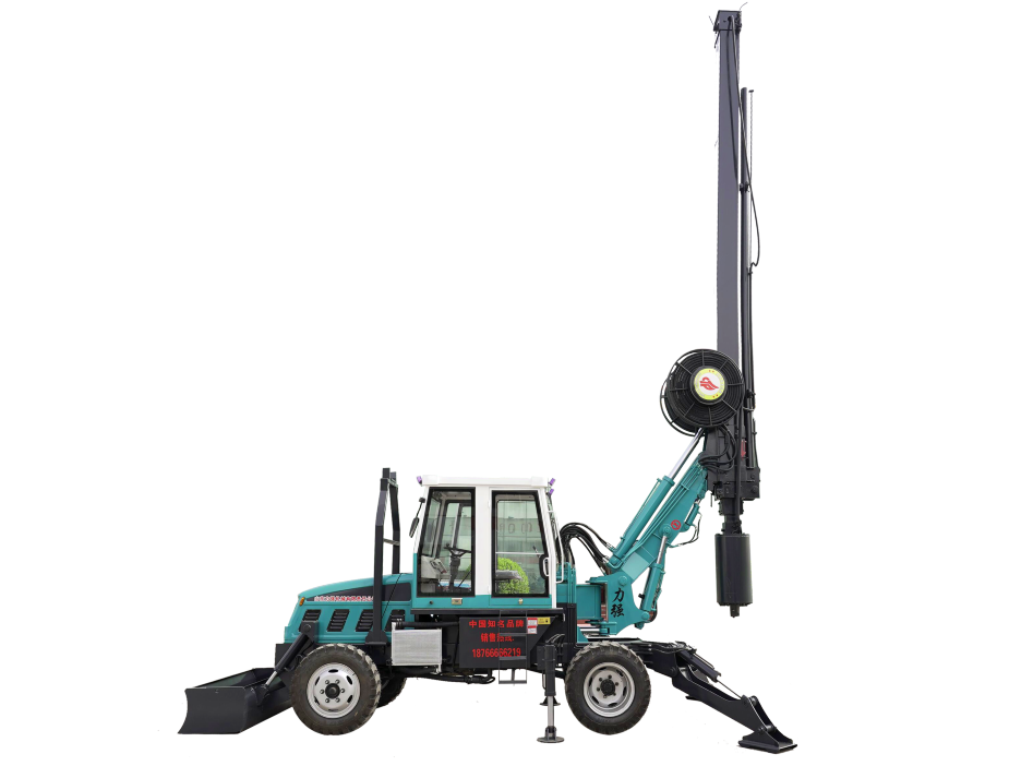 轮式方杆旋挖钻机